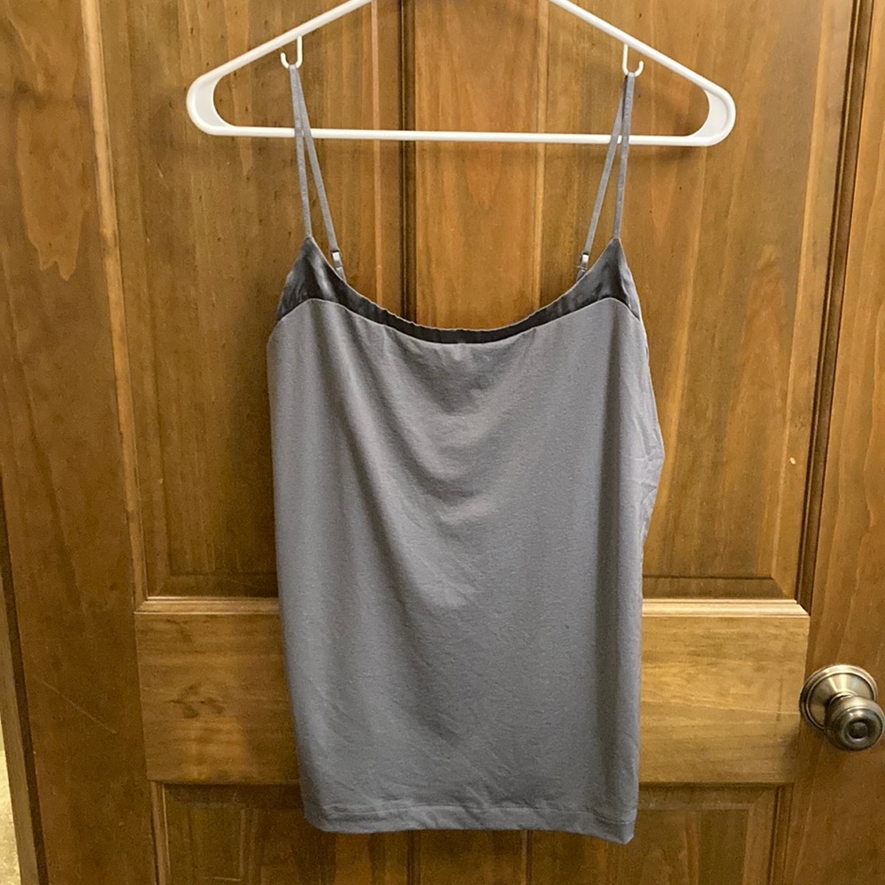 Banana Republic Camisole Gray/Silver Size Large NWT
